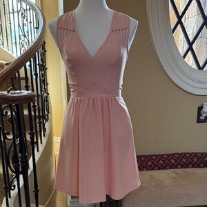 BCBG Elegant Peach Sleeveless Dress
